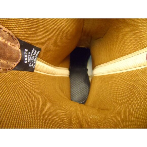 Laredo Men's 10" Arno Taupe Snip Toe Western Boots 68572 Brown Leather Size 9D - Picture 7 of 8